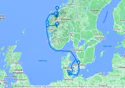 Denmark, Norway, Germany