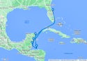 Port Canaveral,Costa Maya,Belize City,Isla de Roatan,Cozumel,Port Canaveral