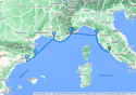 Italy, France & Spain Cruise: Florence, Nice & Palamos