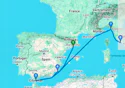 Mediterranean with Total Solar Eclipse - U631