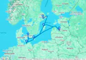 Germany, Denmark, Latvia, Sweden