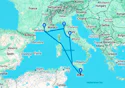 Western Mediterranean         Cruise - A739