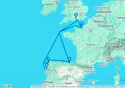 SPAIN AND FRANCE - G634