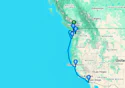 Pacific Coast Cruise: Vancouver, Seattle & San Francisco