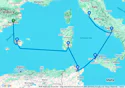 Barcelona to Civitavecchia