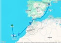 Funchal,Santa Cruz de Tenerife,Arrecife de Lanzarote,Puerto del Rosario,Casablanca,Barcelona