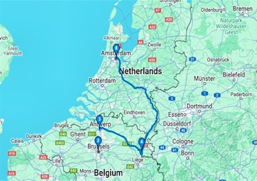 Holland & Belgium at Tulip Time