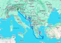 Venice to Athens (Piraeus)