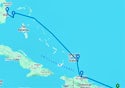 San Juan to Fort Lauderdale, Florida