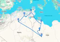 Spain, France, Italy, Malta