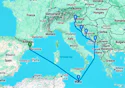 Malta, Croatia and Montenegro-Q718A