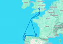 SPAIN AND FRANCE - N701P