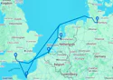 United Kingdom, Germany, Netherlands, Belgium, France