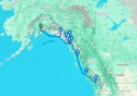 7-DAY ALASKA FROM WHITTIER TO VANCOUVER: HUBBARD GLACIER & SKAGWAY