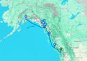 7-DAY ALASKA FROM VANCOUVER TO WHITTIER: HUBBARD GLACIER & SKAGWAY