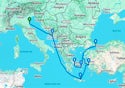 7-DAY GREEK ISLES FROM VENICE TO ATHENS: MYKONOS, CRETE & CROATIA