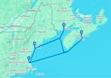 7-DAY CANADA & NEW ENGLAND ROUND-TRIP BOSTON: EASPORT & HALIFAX