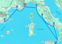 7-DAY MEDITERRANEAN FROM ROME TO BARCELONA: NICE, FLORENCE & MARSEILLE
