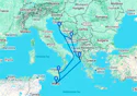 Central Mediterranean         Cruise - A617