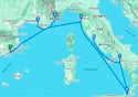 7-DAY MEDITERRANEAN FROM BARCELONA TO ROME: NICE, FLORENCE & AMALFI COAST (SALERNO)