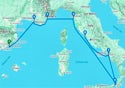 7-DAY MEDITERRANEAN FROM BARCELONA TO ROME: NICE, FLORENCE & AMALFI COAST (SALERNO)