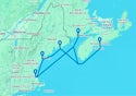 7-DAY CANADA & NEW ENGLAND ROUND-TRIP BOSTON: BAR HARBOR & HALIFAX