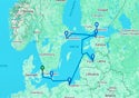 Copenhagen to Stockholm