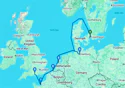 7-DAY EUROPE FROM COPENHAGEN TO LONDON: FRANCE, GERMANY & BELGIUM