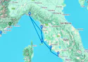 Monte Carlo to Rome (Civitavecchia)