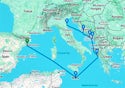 7-DAY MEDITERRANEAN FROM BARCELONA TO VENICE: GREECE, CROATIA & MALTA