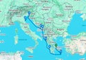 7-DAY GREEK ISLES FROM ATHENS TO VENICE: GREECE & CROATIA
