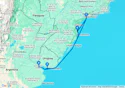 Balneario Camboriu,Montevideo,Buenos Aires,Santos,Balneario Camboriu