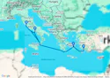 Marmaris,Mykonos,Naples,Civitavecchia,Mykonos,Marmaris
