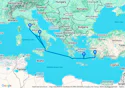 Marmaris,Santorini,Naples,Civitavecchia,Santorini,Marmaris