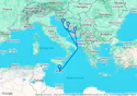 Central Mediterranean         Cruise - A713