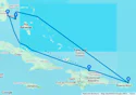 Miami,Puerto Plata,San Juan,Ocean Cay,Miami