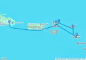 La Romana,Virgin Gorda,Philipsburg,Basseterre,Road Town,Catalina Island,La Romana