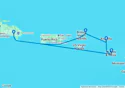 La Romana,Samana Bay,Virgin Gorda,Philipsburg,Basseterre,Catalina Island,La Romana