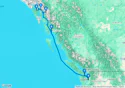 Seattle,Juneau,Icy Strait Hoonah,Tracy Arm,Ketchikan,Victoria,Seattle