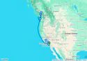 7-DAY WINE COUNTRY & PACIFIC NORTHWEST - X723