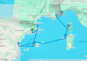 Barcelona to Monte Carlo
