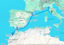 A Journey Across Mediterranean Icons and Moroccan Shores