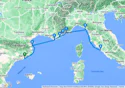 Livorno,Cagliari,Palermo,Valletta,Barcelona,Palma de Mallorca,Marseille,Livorno