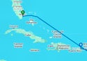 A Journey from Miami to San Juan