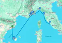 Barcelona to Rome (Civitavecchia)