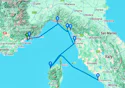 French & Italian Rivieras with Corsica