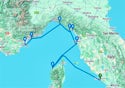 French & Italian Rivieras with Corsica
