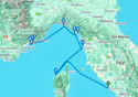 French & Italian Rivieras with Corsica