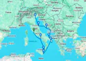 Legendary shores of Italy and Croatia