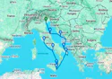 Legendary shores of Italy and Croatia